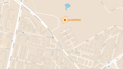 Google Maps-visning på kort af adressen Paludan-Müllersvej 110.